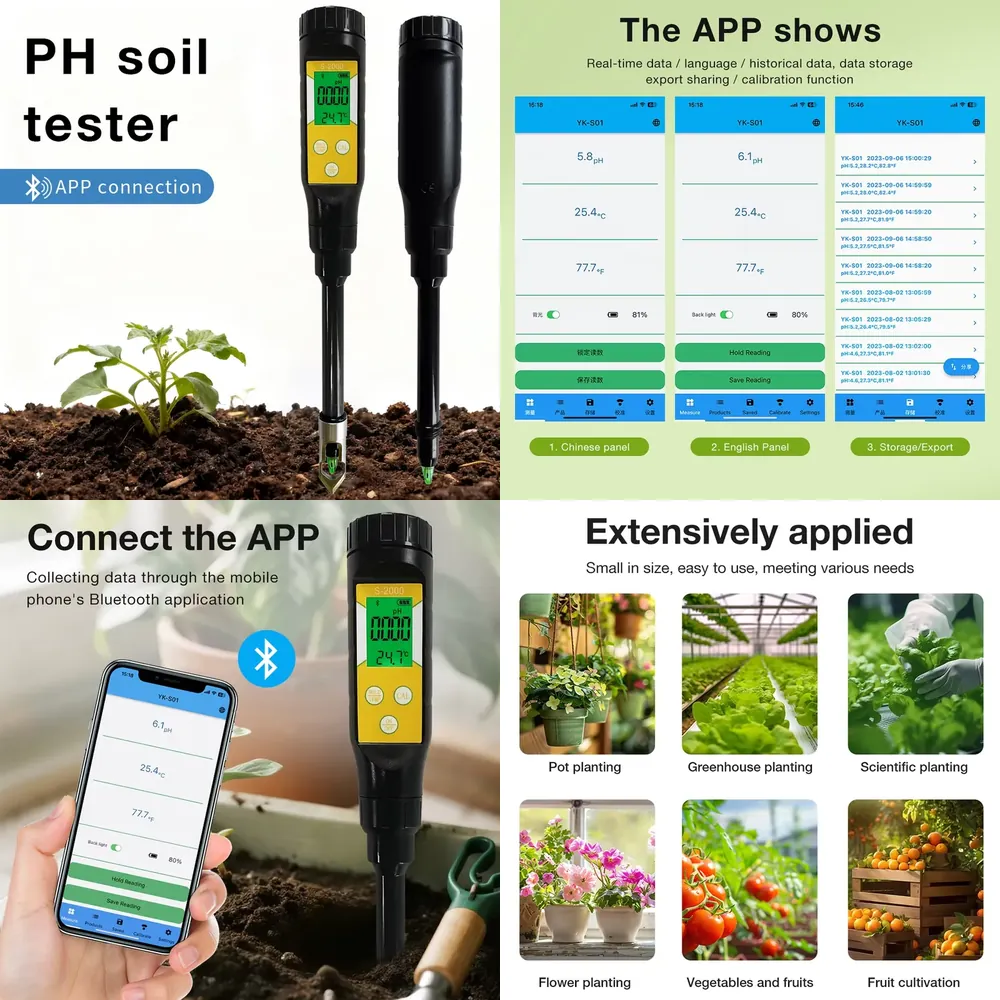 Plant Pot - WAP01 Testeur de pH intelligent pour