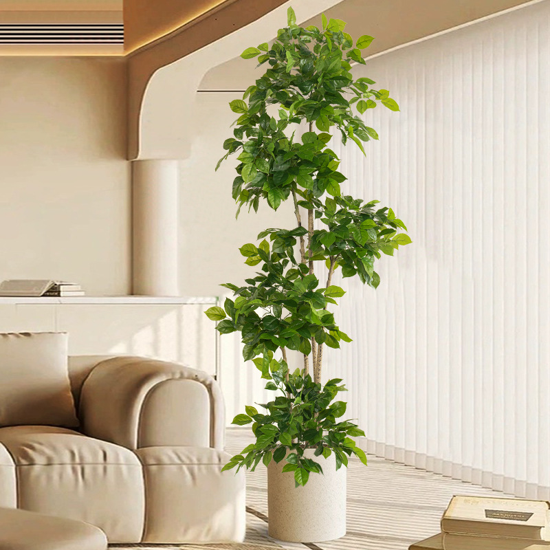 Fiddle Leaf Fig - Grandes fausses plantes artificielles de 2