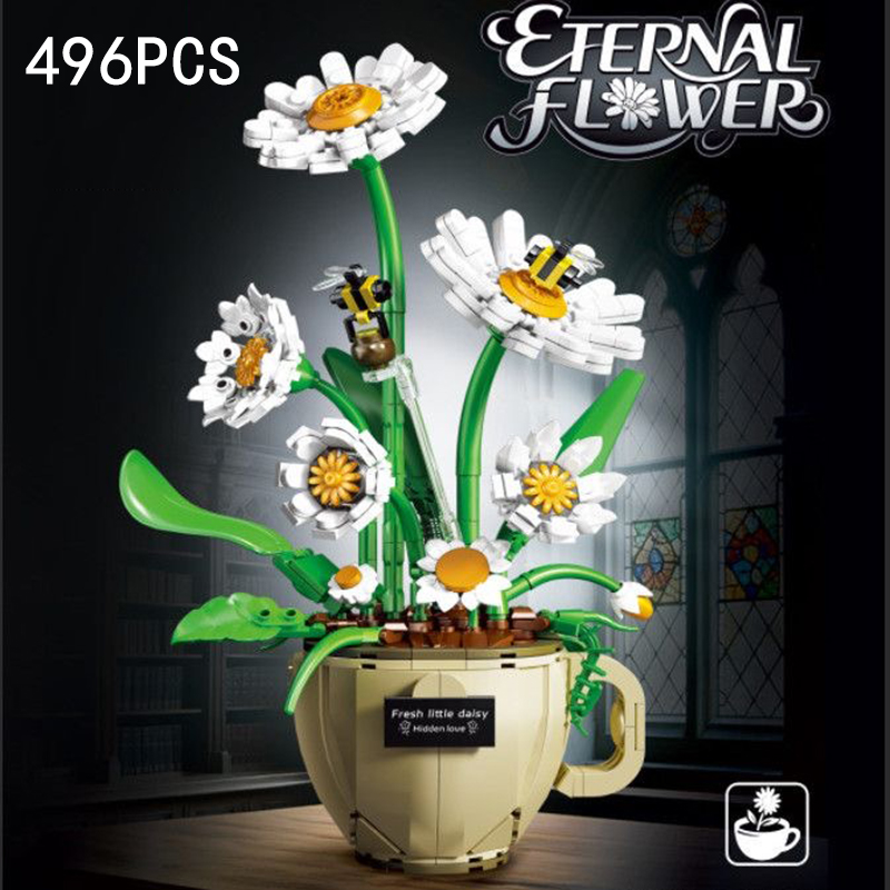 Terracotta Pot - Blocs de construction MOC en forme