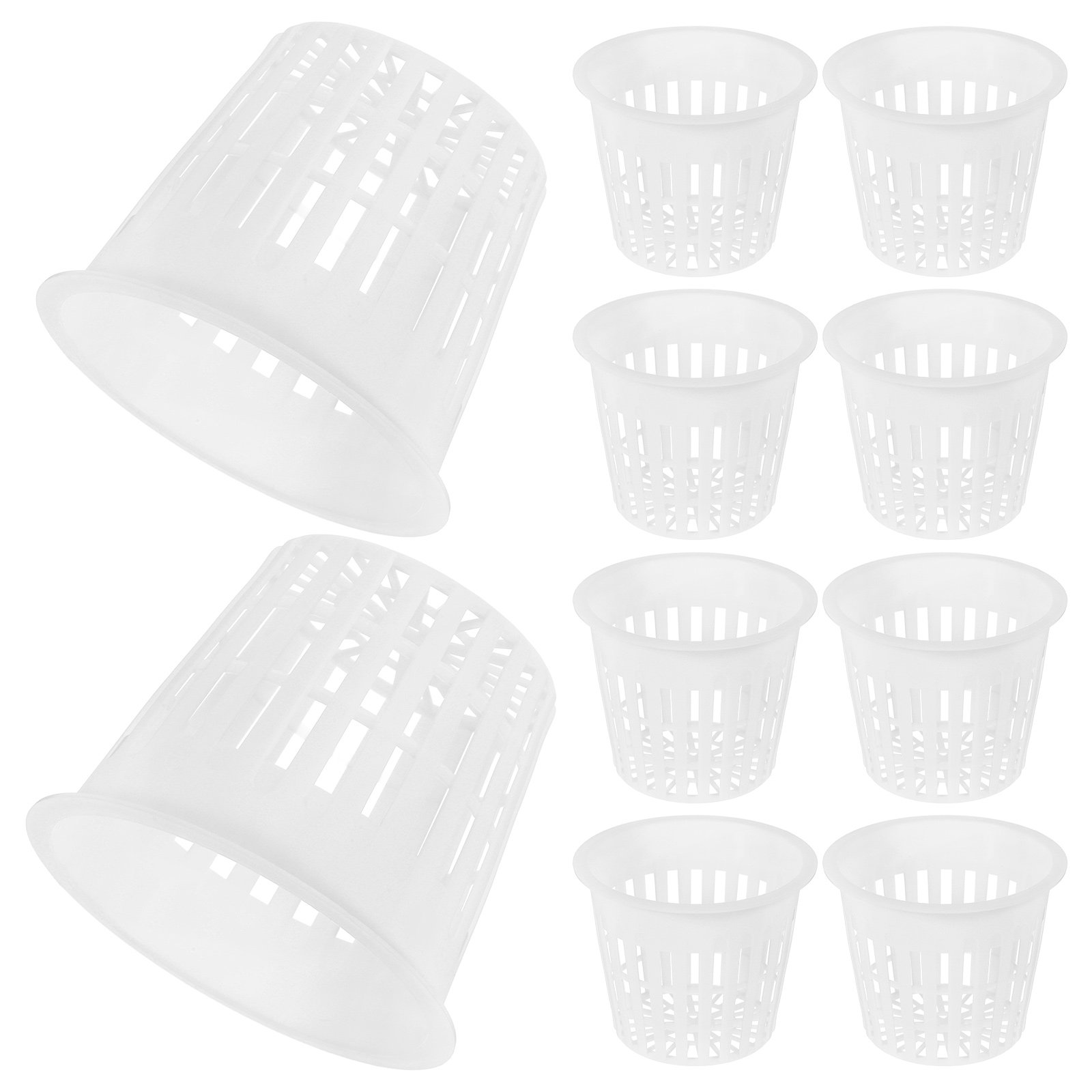 Plant Pot - 10 pots en plastique à mailles