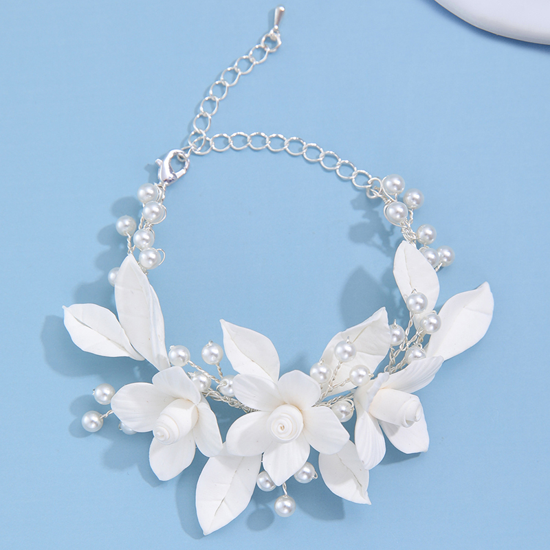 Ins – Bracelet de mariée en fo - Snake Plant Ceramic avis et prix