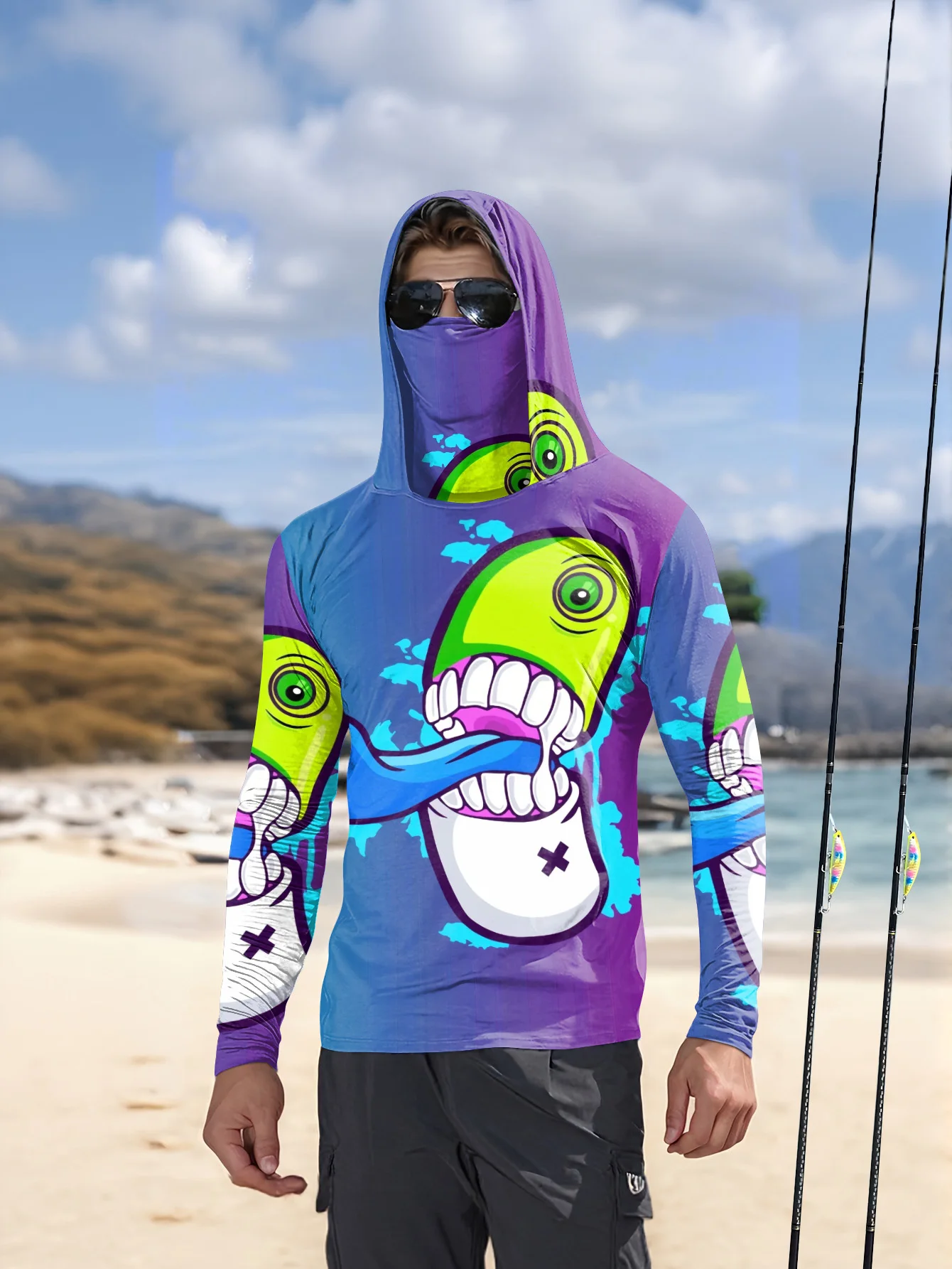 Sweat à capuche de pêche pour  - Monstera avis et prix