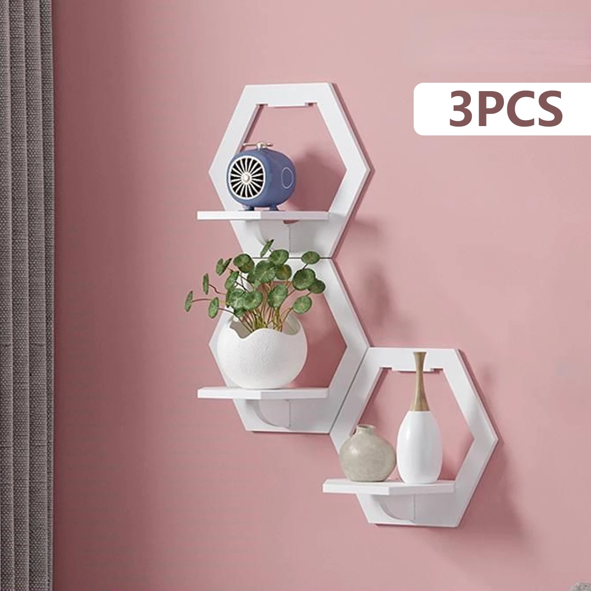 Étagère murale hexagonale sans - Terracotta Pot avis et prix