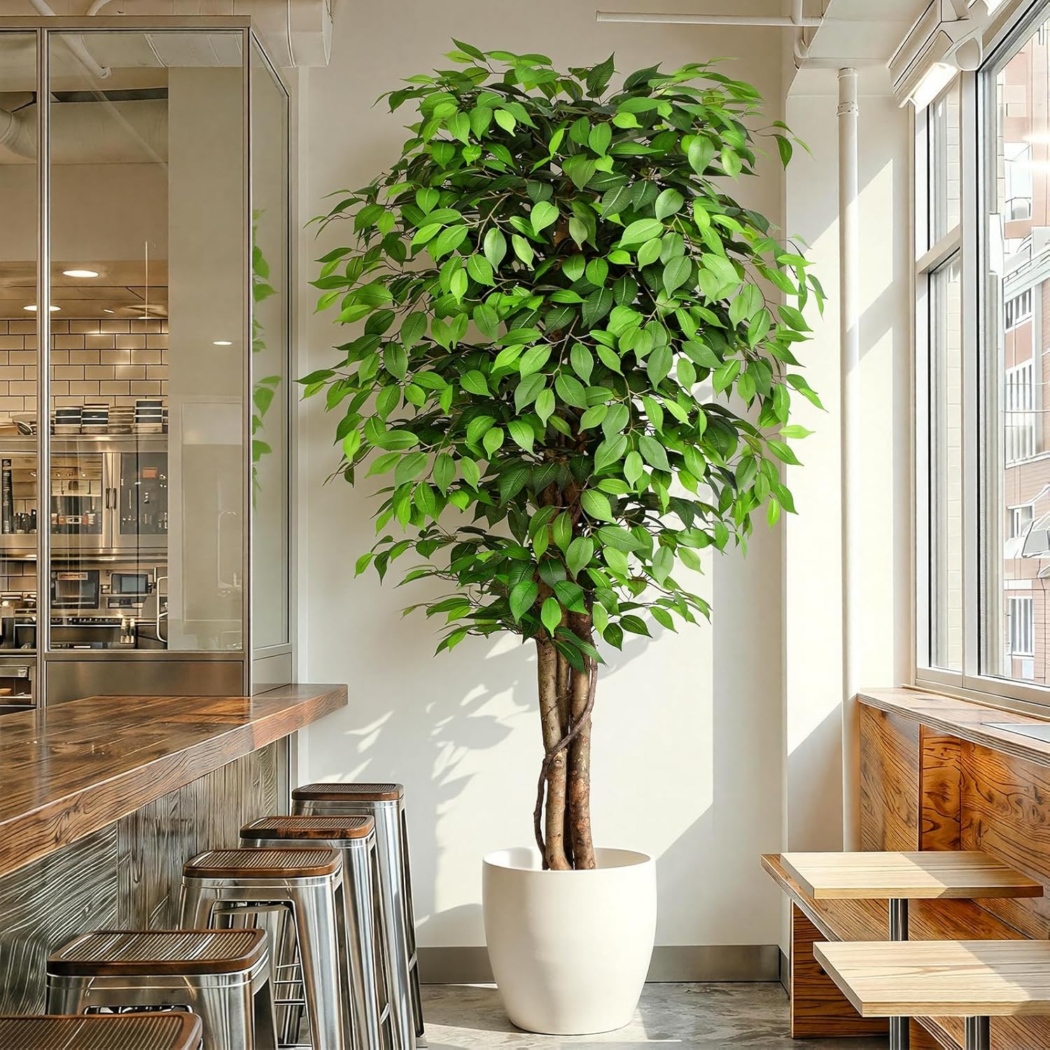 Arbre de ficus artificiel réal - Fiddle Leaf Fig avis et prix
