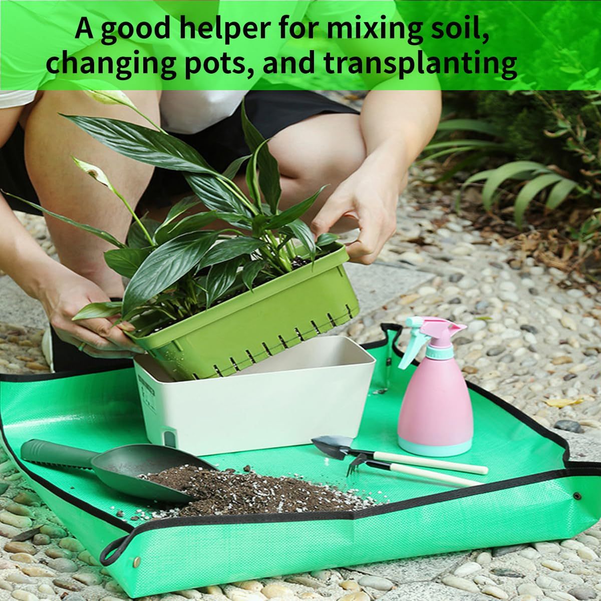 Tapis de repotage imperméable  - Repotting Mat avis et prix
