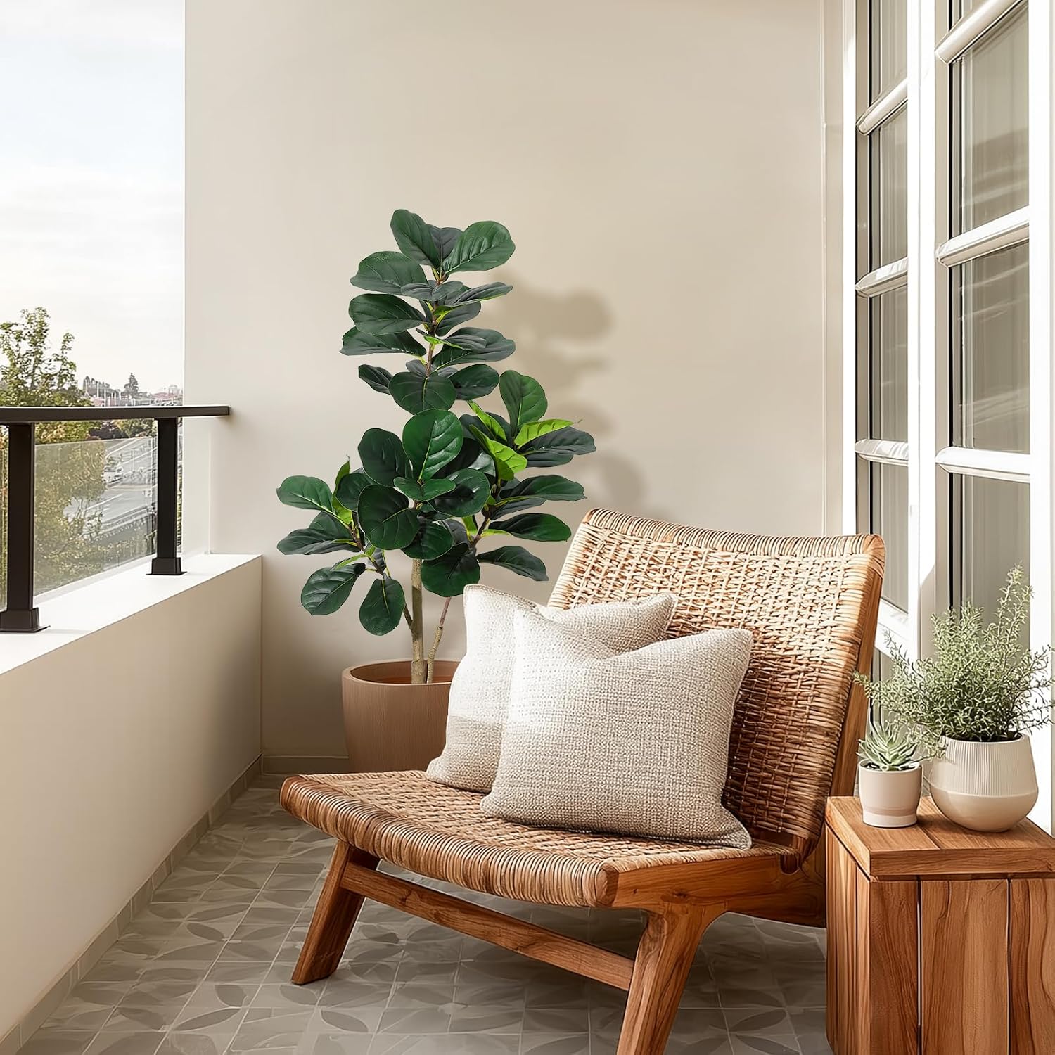 Arbre artificiel de figuier à  - Fiddle Leaf Fig avis et prix