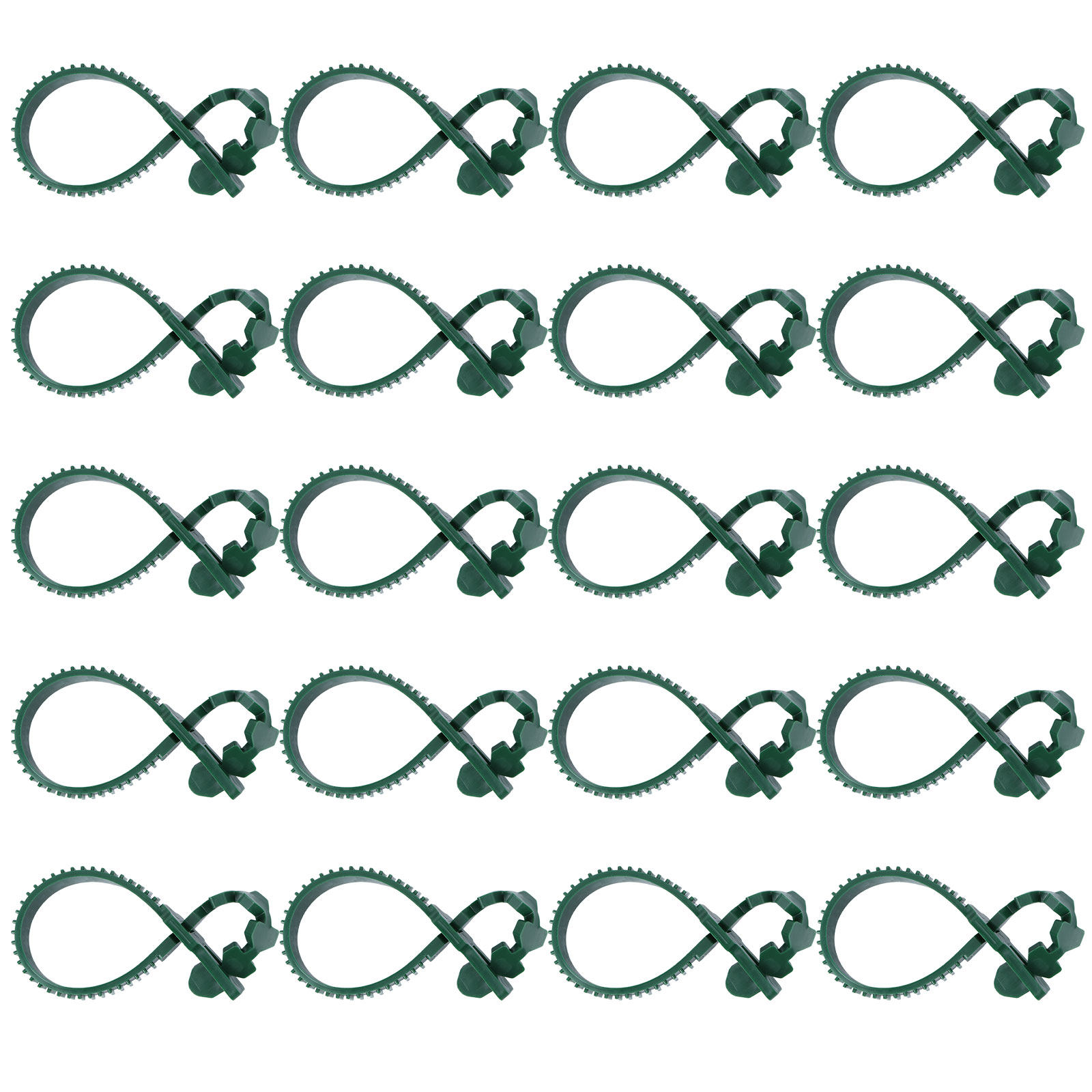 20 pièces de boucles de fixati - Plant Support Stake avis et prix