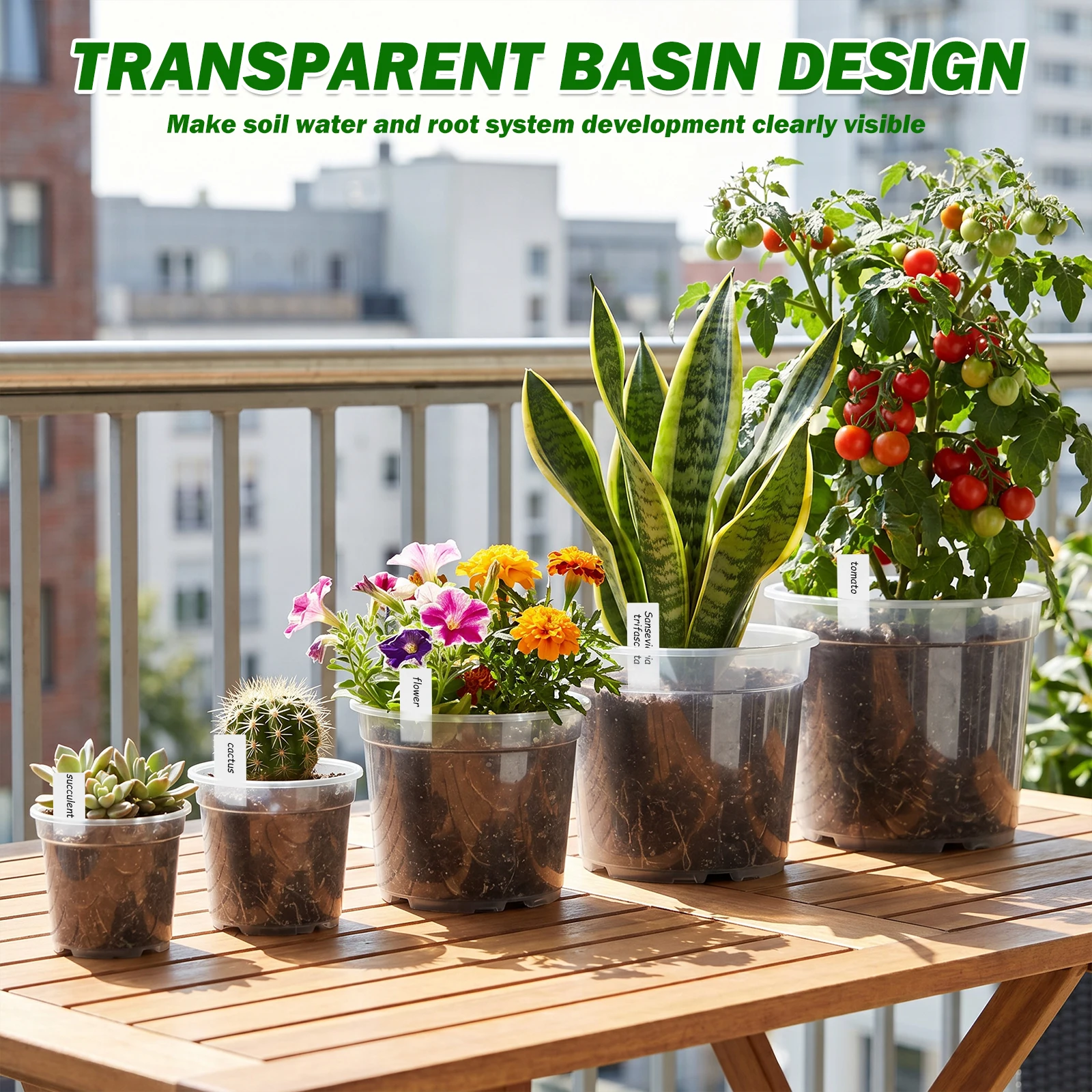 25 pots de pépinière transpare - Repotting Mat avis et prix