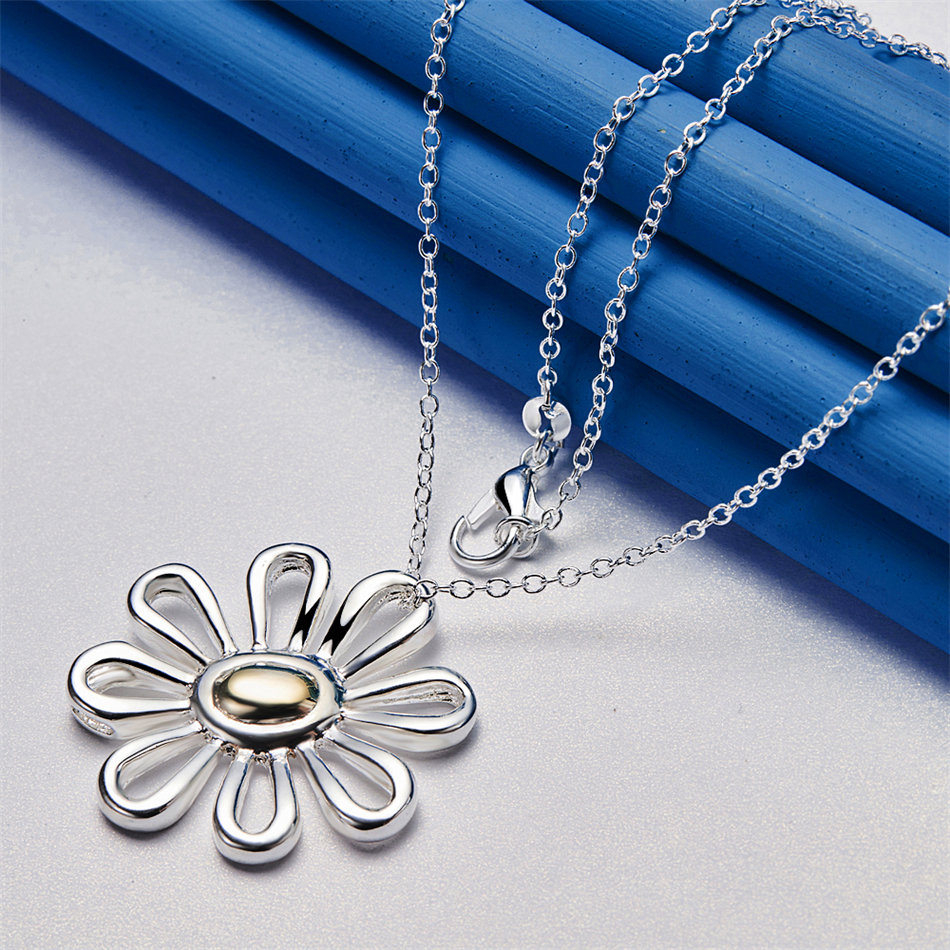 Collier avec pendentif fleur e - Snake Plant avis et prix